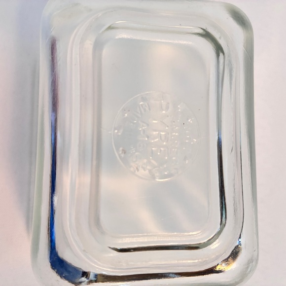 Pyrex Clear Glass Mini Covered Casserole 810 & Refrigerator Dish 501-B - Picture 8 of 8